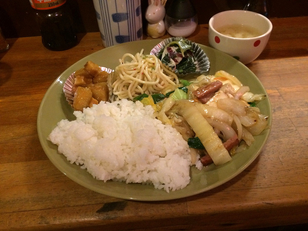 夏至南風 日替わりランチ(豆腐野菜チャンプルー)