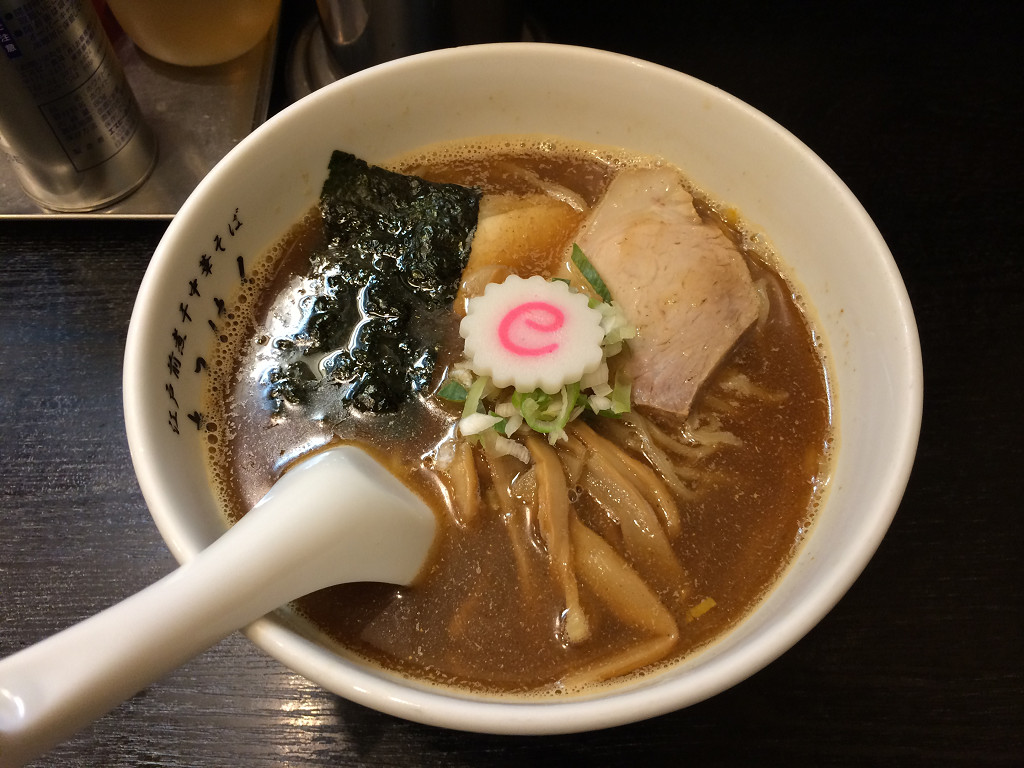 江戸前煮干中華そば きみはん 五反田店 中華そば 醤油