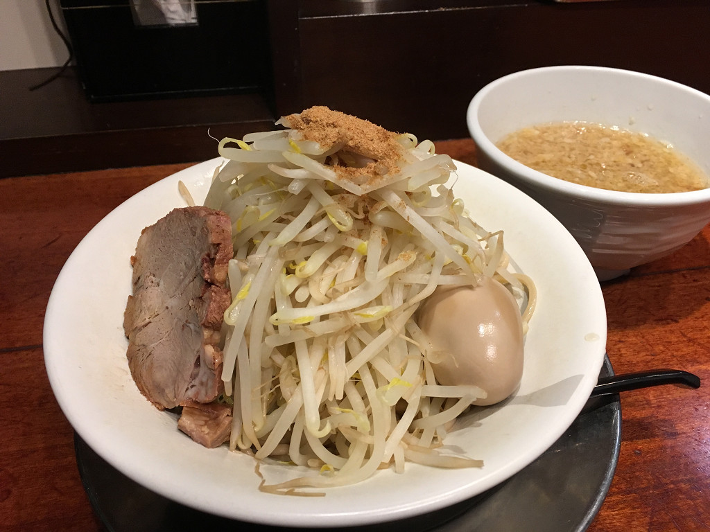 豚とこむぎ つけめん 小